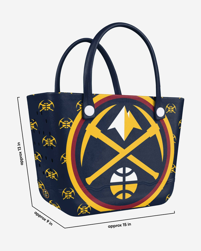 Denver Nuggets Big Logo Mini Print Tailgate Tote Bag FOCO - FOCO.com