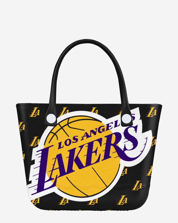 Los Angeles Lakers Big Logo Mini Print Tailgate Tote Bag FOCO - FOCO.com