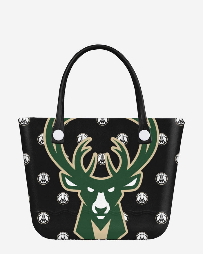 Milwaukee Bucks Big Logo Mini Print Tailgate Tote Bag FOCO - FOCO.com