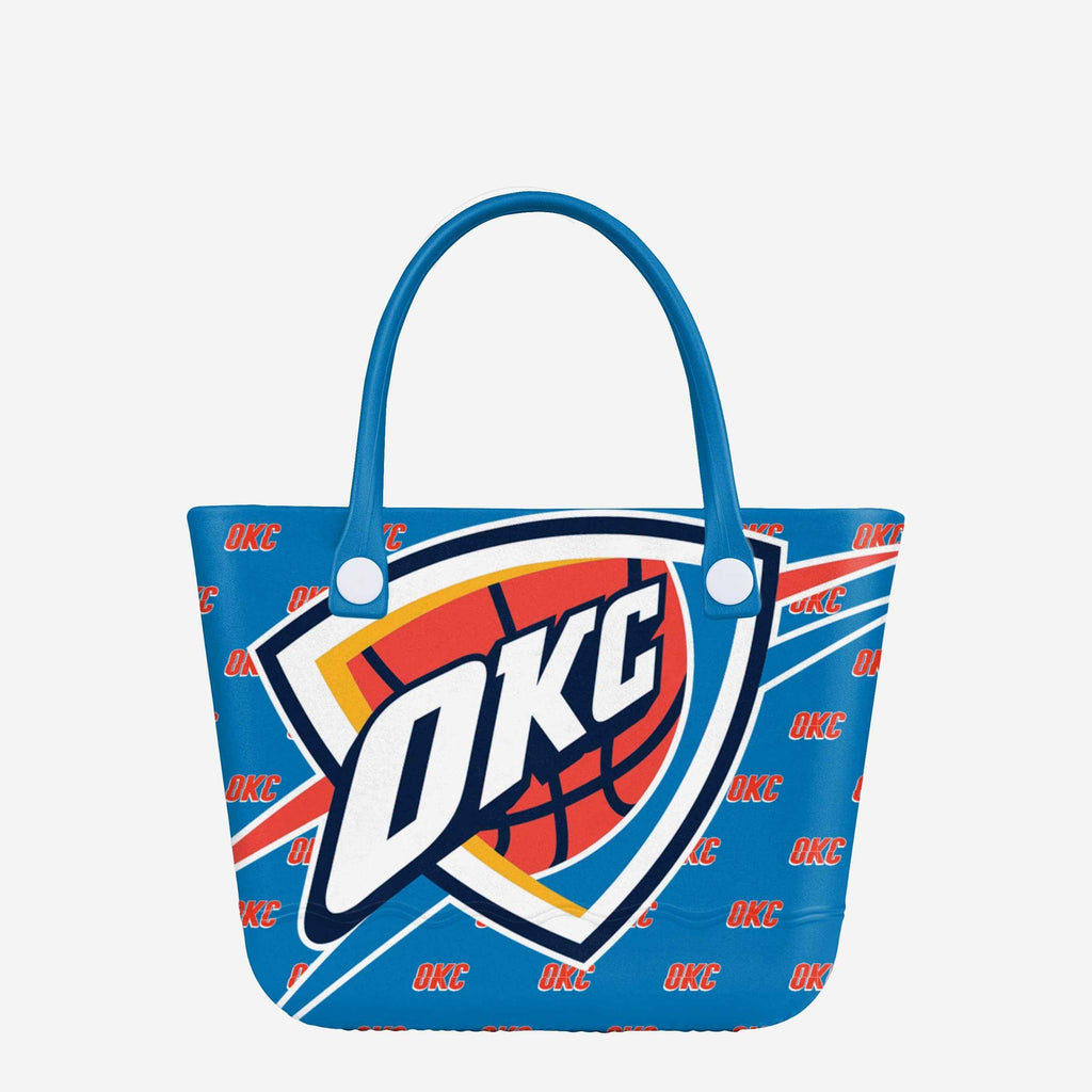 Oklahoma City Thunder Big Logo Mini Print Tailgate Tote Bag FOCO - FOCO.com