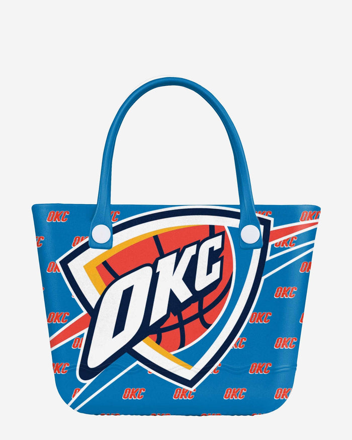 Oklahoma City Thunder Big Logo Mini Print Tailgate Tote Bag FOCO - FOCO.com