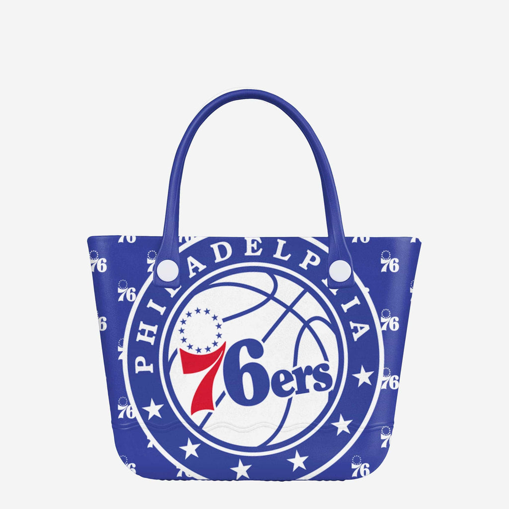 Philadelphia 76ers Big Logo Mini Print Tailgate Tote Bag FOCO - FOCO.com