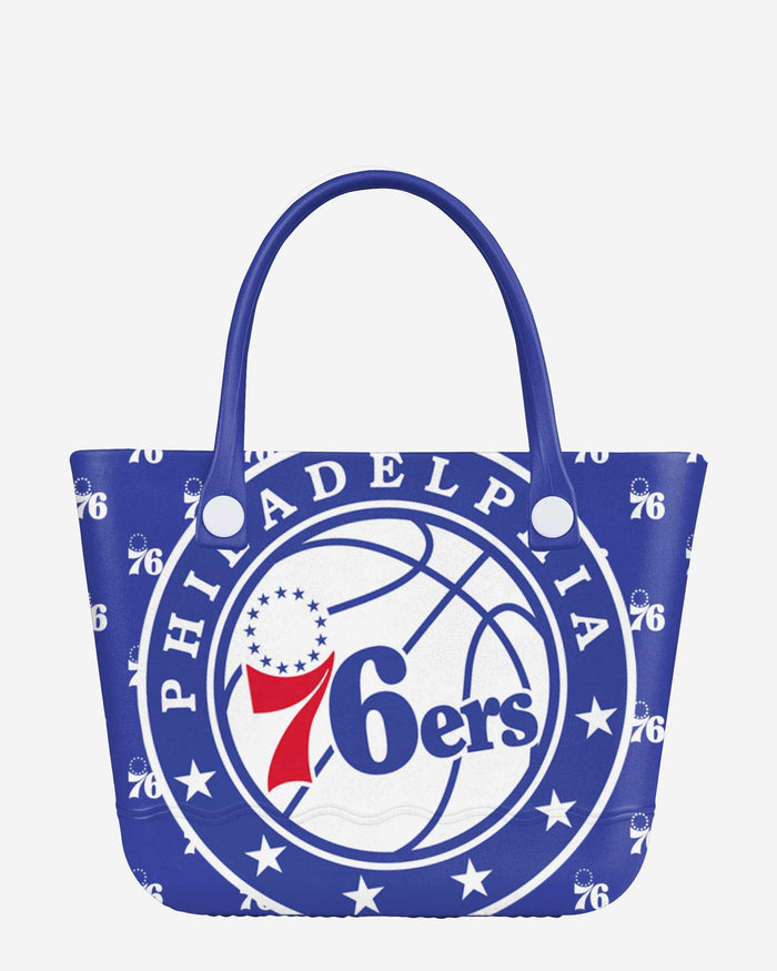 Philadelphia 76ers Big Logo Mini Print Tailgate Tote Bag FOCO - FOCO.com
