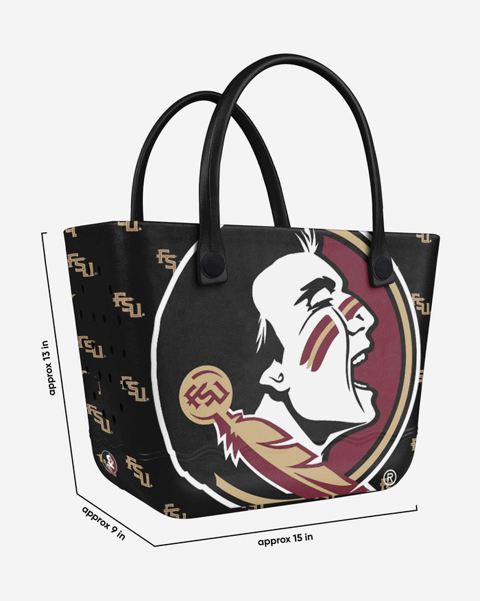 Florida State Seminoles Big Logo Mini Print Tailgate Tote Bag FOCO - FOCO.com