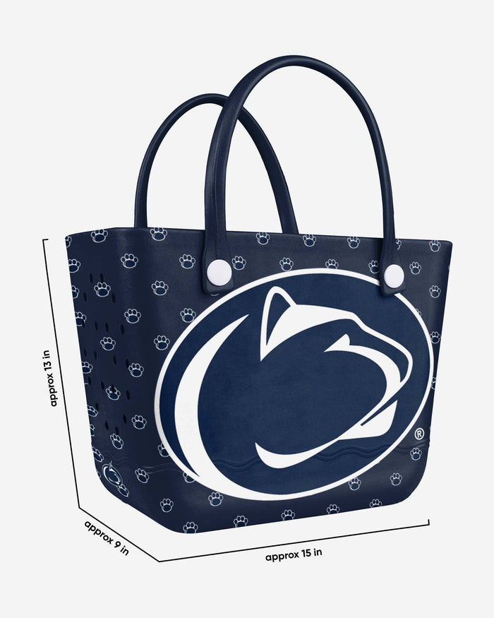 Penn State Nittany Lions Big Logo Mini Print Tailgate Tote Bag FOCO - FOCO.com