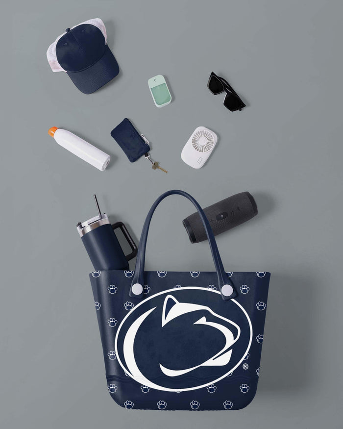 Penn State Nittany Lions Big Logo Mini Print Tailgate Tote Bag FOCO - FOCO.com