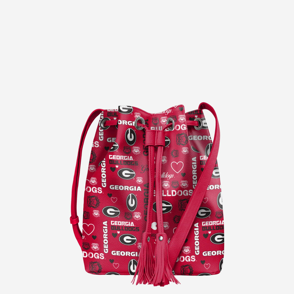 Georgia Bulldogs Logo Love Cinch Purse FOCO - FOCO.com
