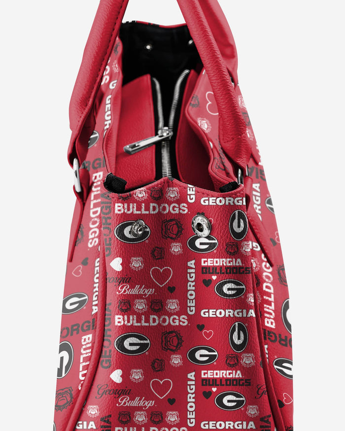 Georgia Bulldogs Logo Love Purse FOCO - FOCO.com