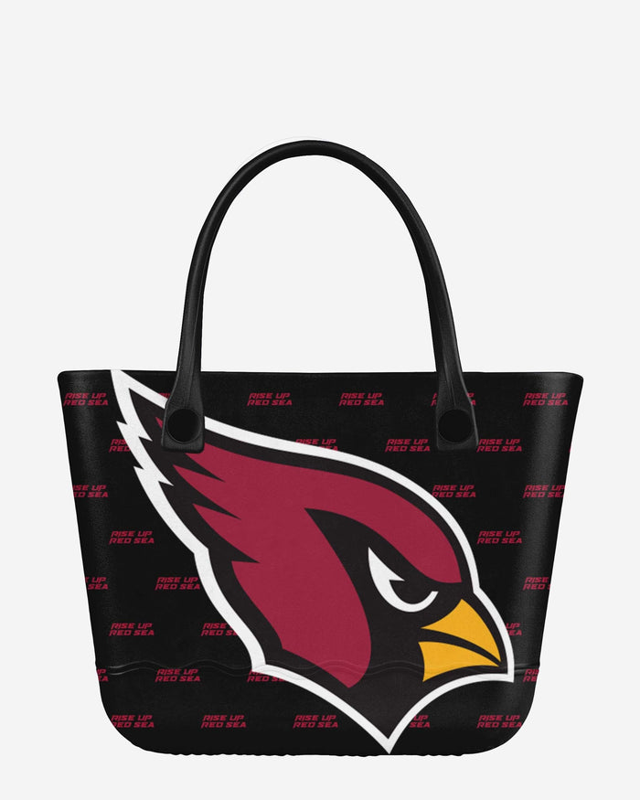 Arizona Cardinals Big Logo Mini Print Tailgate Tote Bag FOCO - FOCO.com