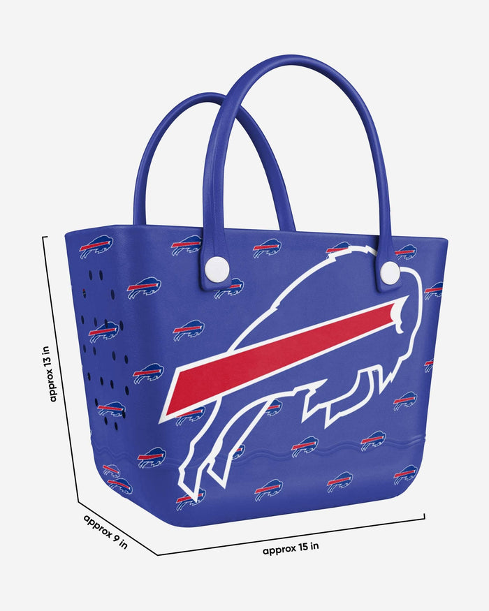 Buffalo Bills Big Logo Mini Print Tailgate Tote Bag FOCO - FOCO.com