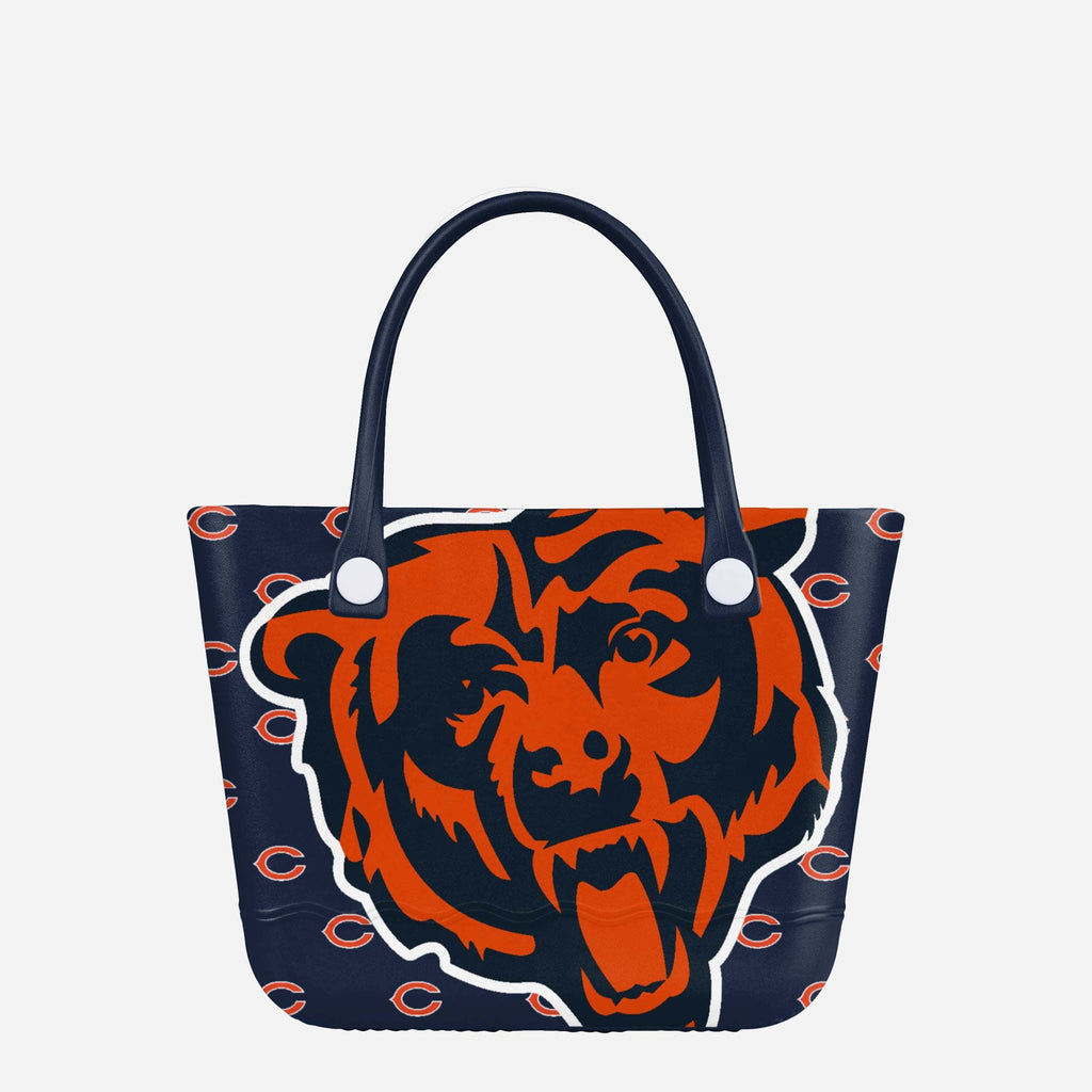Chicago Bears Big Logo Mini Print Tailgate Tote Bag FOCO - FOCO.com