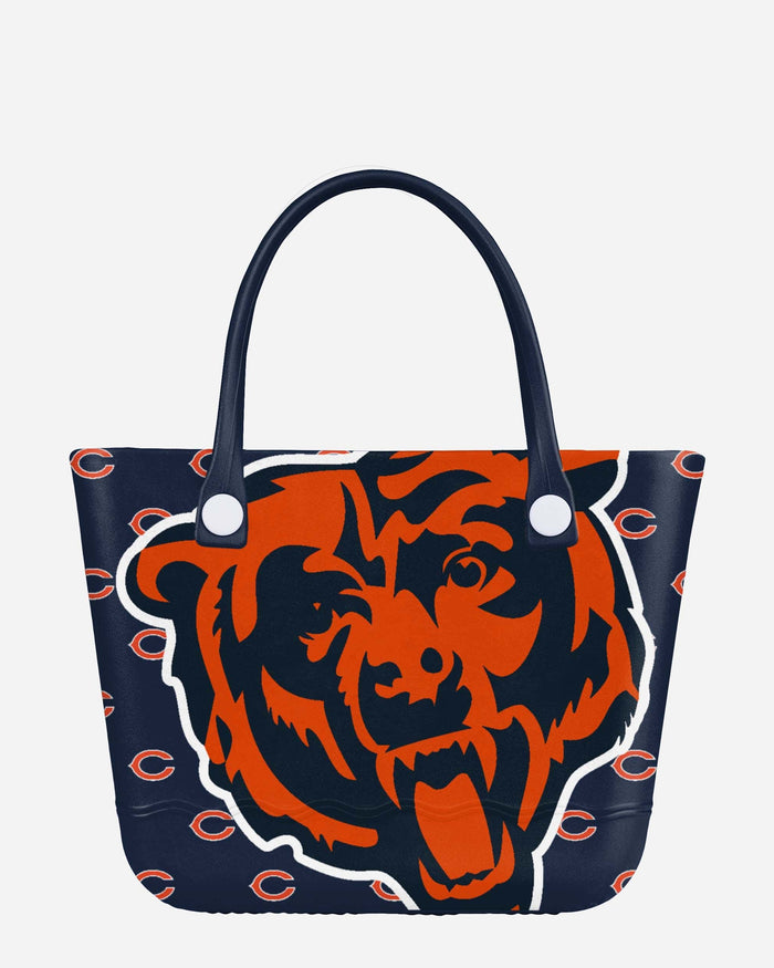 Chicago Bears Big Logo Mini Print Tailgate Tote Bag FOCO - FOCO.com