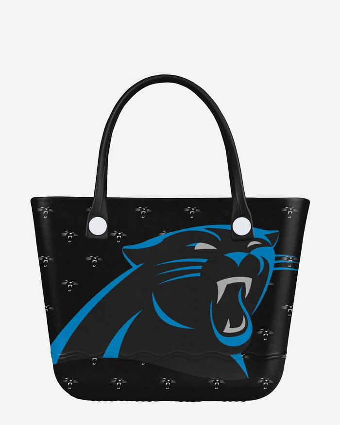 Carolina Panthers Big Logo Mini Print Tailgate Tote Bag FOCO - FOCO.com