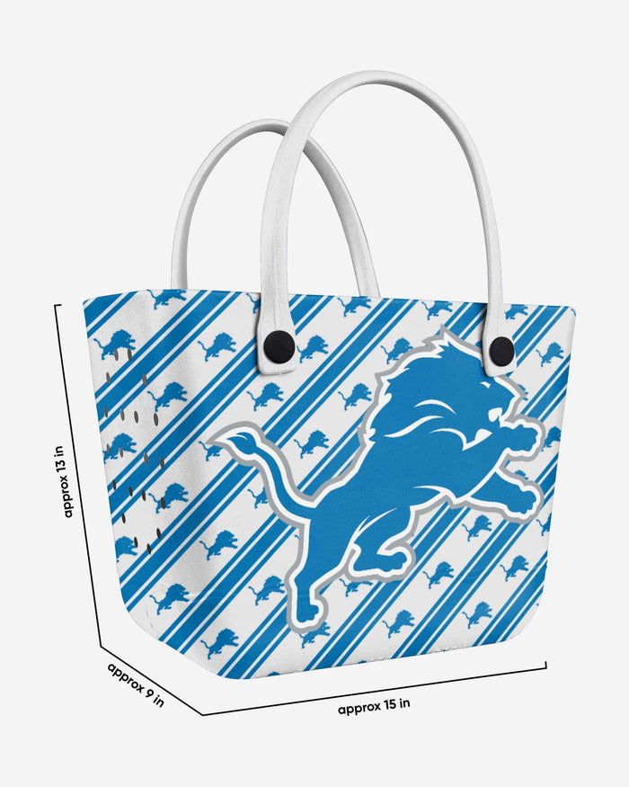 Detroit Lions Big Logo Mini Print Tailgate Tote Bag FOCO - FOCO.com