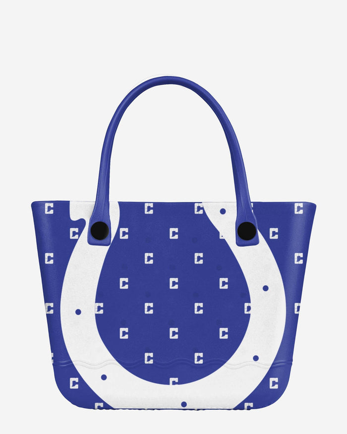 Indianapolis Colts Big Logo Mini Print Tailgate Tote Bag FOCO - FOCO.com