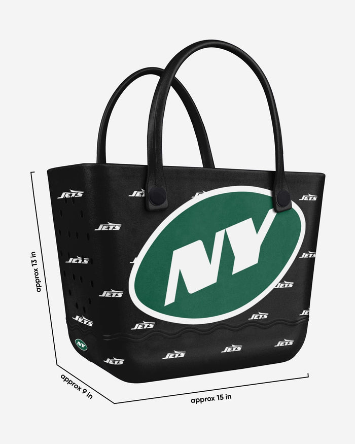 New York Jets Big Logo Mini Print Tailgate Tote Bag FOCO - FOCO.com