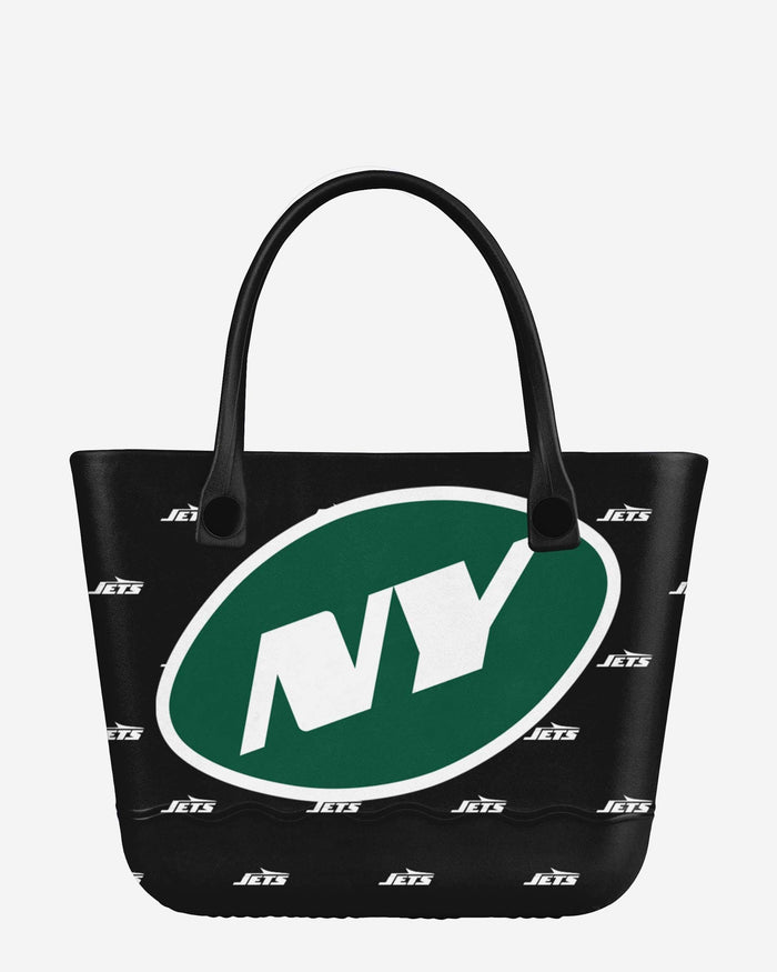 New York Jets Big Logo Mini Print Tailgate Tote Bag FOCO - FOCO.com