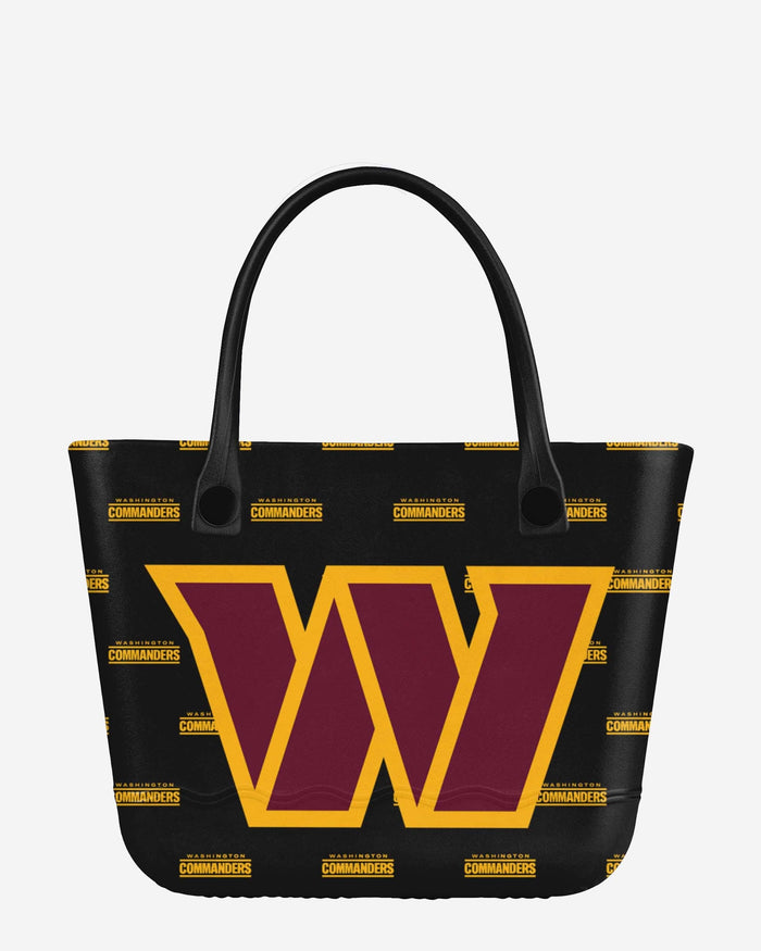 Washington Commanders Big Logo Mini Print Tailgate Tote Bag FOCO - FOCO.com