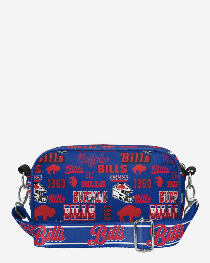 Buffalo Bills Repeat Retro Print Nylon Crossbody Bag FOCO - FOCO.com