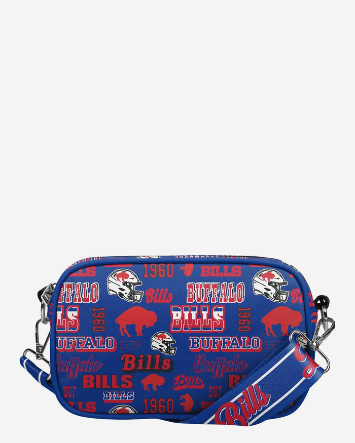 Buffalo Bills Repeat Retro Print Nylon Crossbody Bag FOCO - FOCO.com