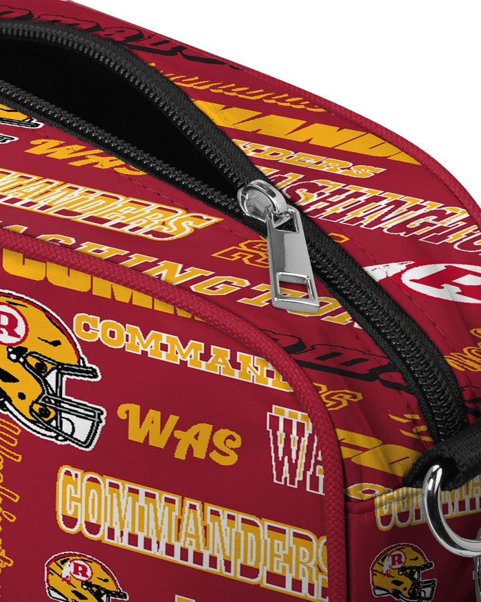 Washington Commanders Repeat Retro Print Nylon Crossbody Bag FOCO - FOCO.com