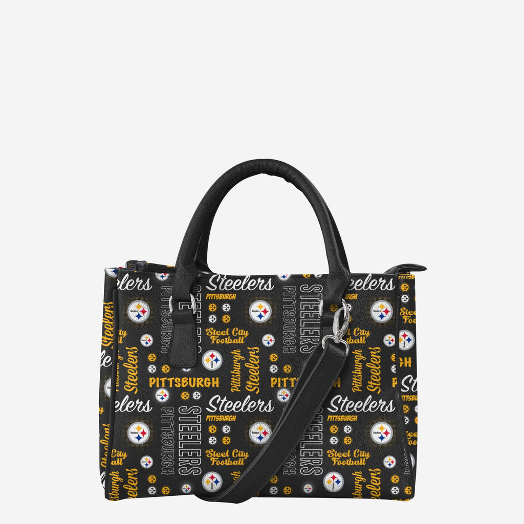 Pittsburgh Steelers Spirited Style Printed Collection Purse FOCO - FOCO.com