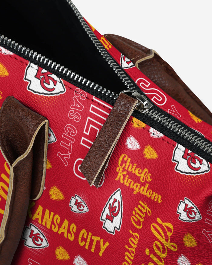 Kansas City Chiefs Spirited Style Printed Collection Tote Bag FOCO - FOCO.com