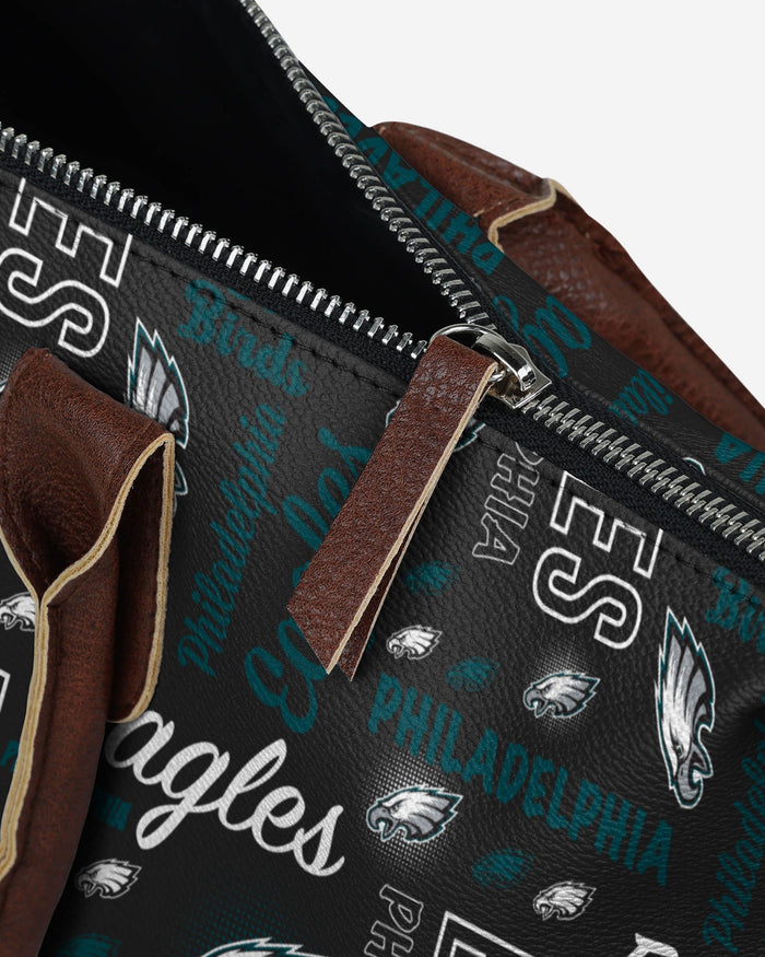 Philadelphia Eagles Spirited Style Printed Collection Tote Bag FOCO - FOCO.com