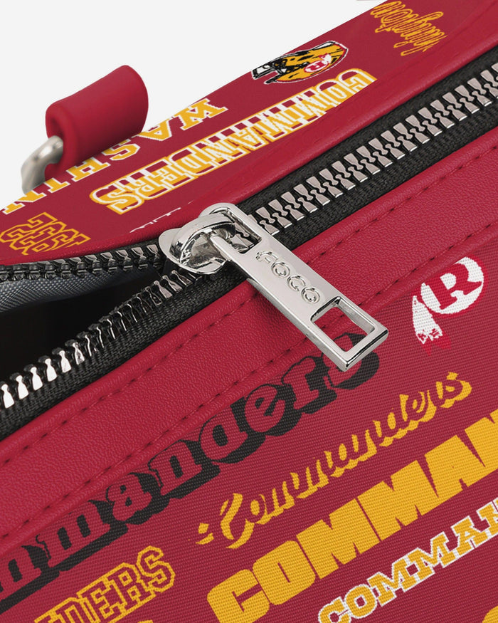 Washington Commanders Repeat Retro Print Nylon Medium Barrel Bag FOCO - FOCO.com