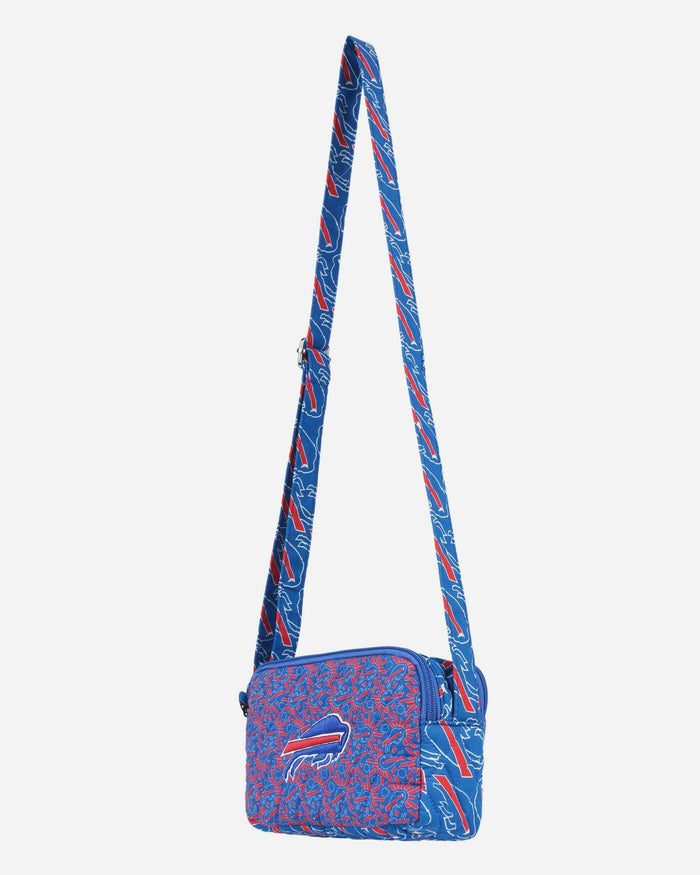 Buffalo Bills Quilted Crossbody Bag FOCO - FOCO.com