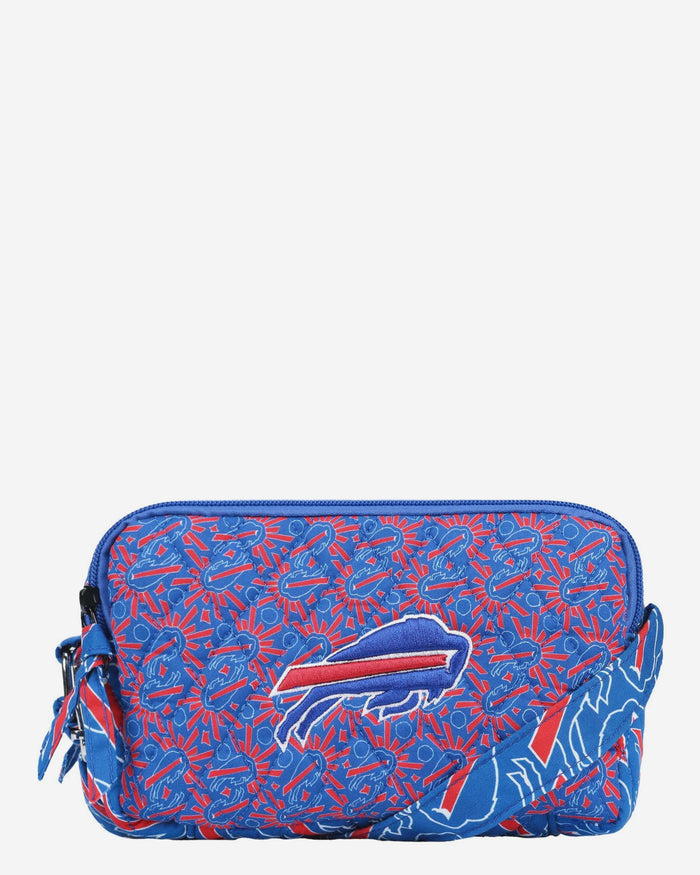 Buffalo Bills Quilted Crossbody Bag FOCO - FOCO.com