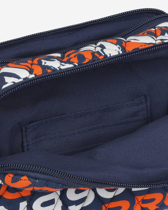Denver Broncos Quilted Crossbody Bag FOCO - FOCO.com