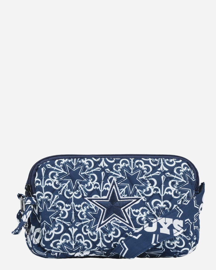 Dallas Cowboys Quilted Crossbody Bag FOCO - FOCO.com