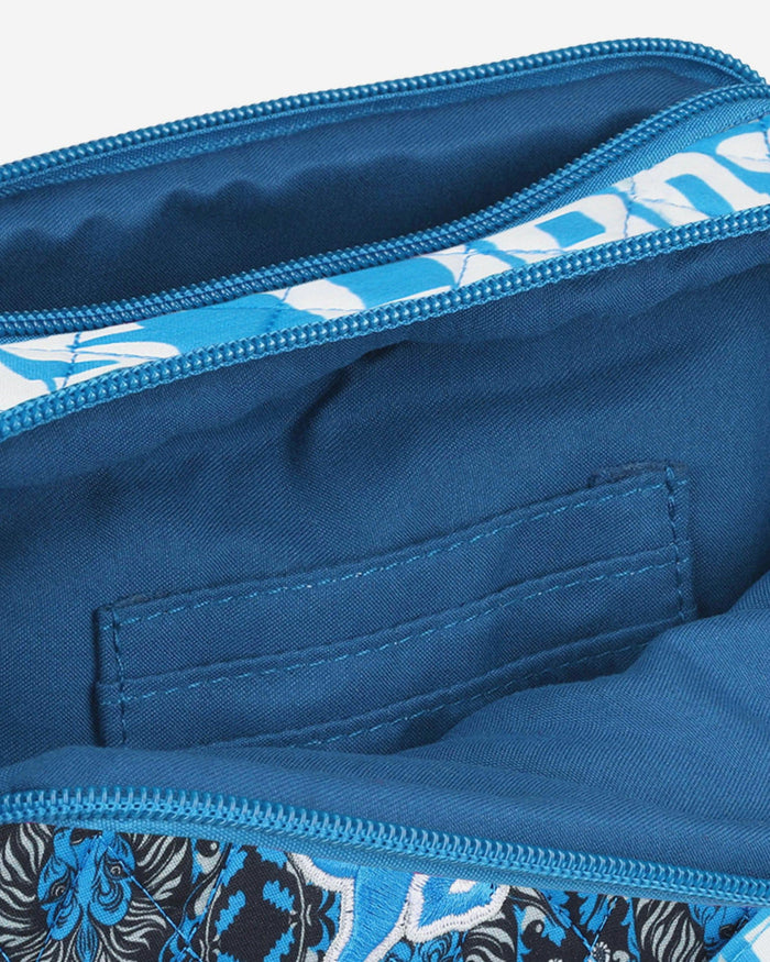 Detroit Lions Quilted Crossbody Bag FOCO - FOCO.com