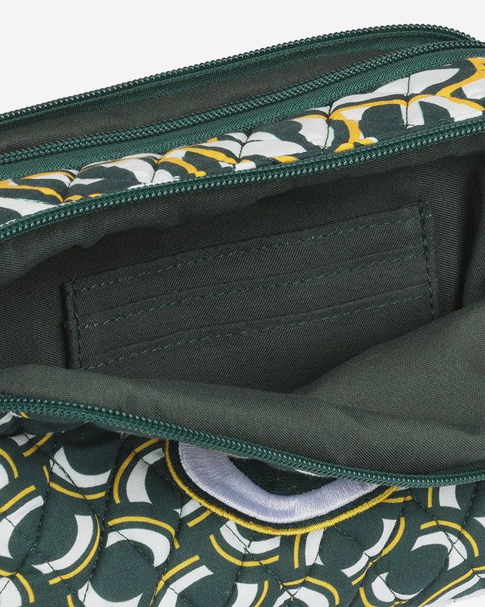 Green Bay Packers Quilted Crossbody Bag FOCO - FOCO.com
