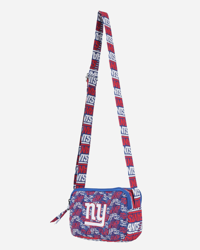New York Giants Quilted Crossbody Bag FOCO - FOCO.com