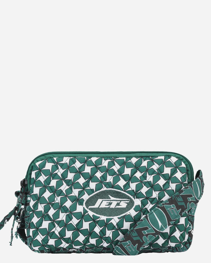 New York Jets Quilted Crossbody Bag FOCO - FOCO.com