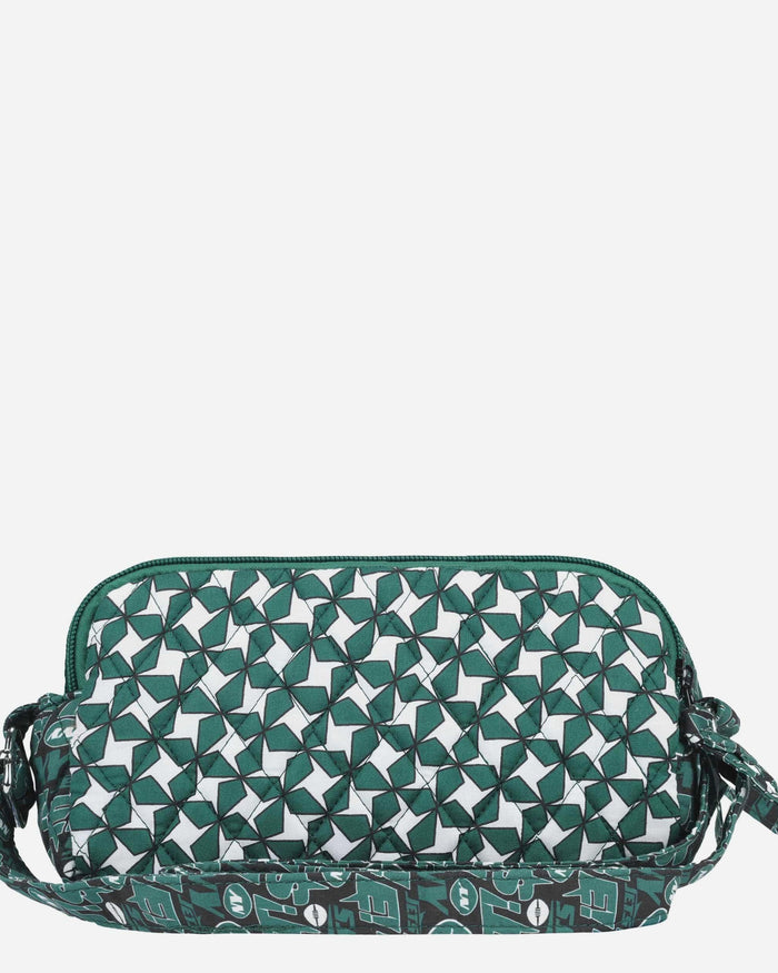 New York Jets Quilted Crossbody Bag FOCO - FOCO.com