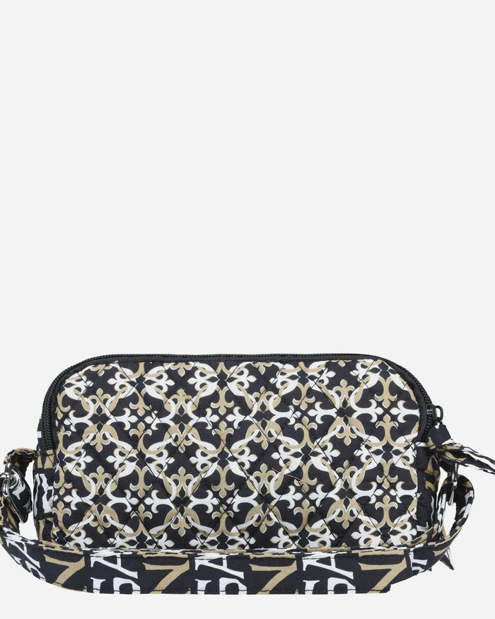New Orleans Saints Quilted Crossbody Bag FOCO - FOCO.com