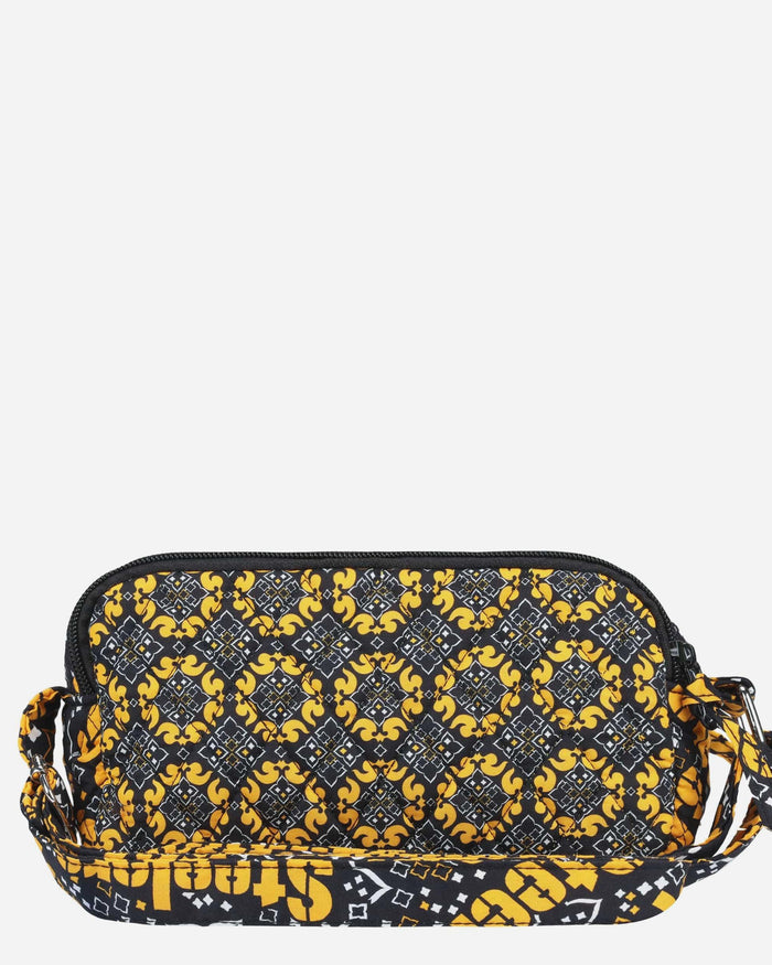 Pittsburgh Steelers Quilted Crossbody Bag FOCO - FOCO.com