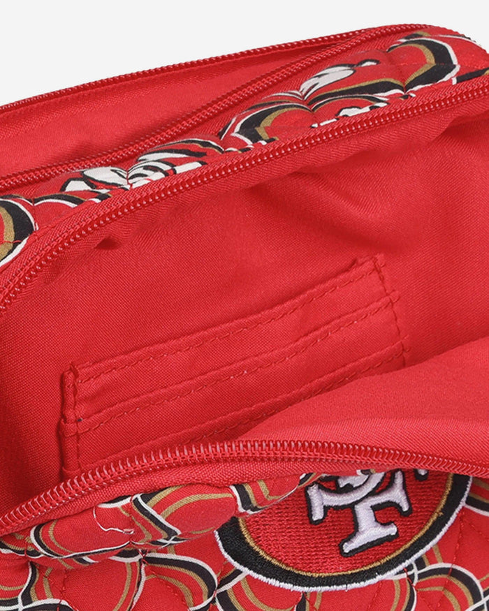 San Francisco 49ers Quilted Crossbody Bag FOCO - FOCO.com