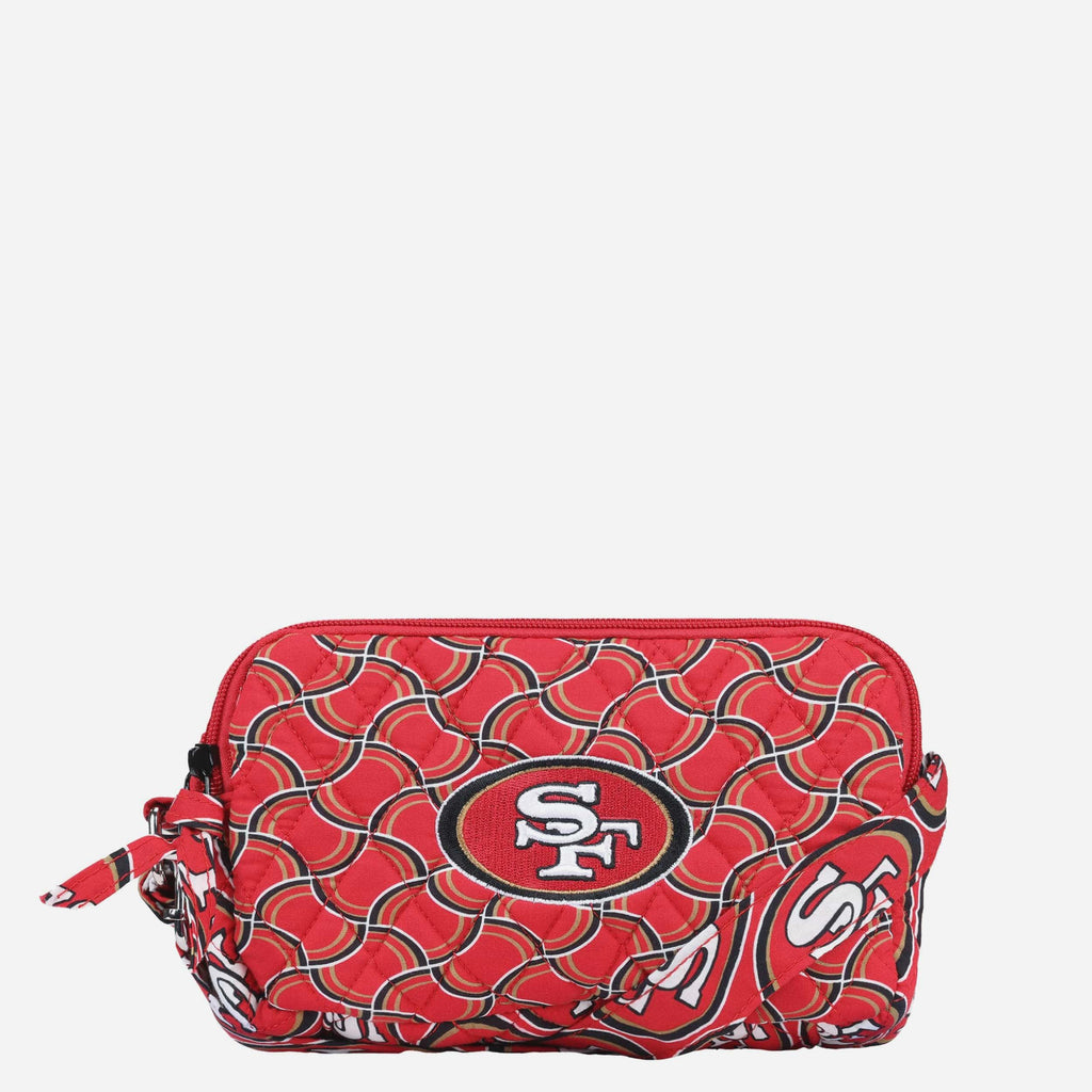 San Francisco 49ers Quilted Crossbody Bag FOCO - FOCO.com
