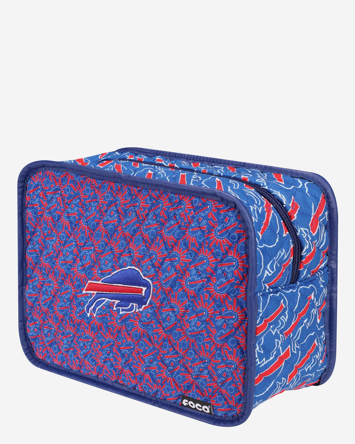 Buffalo Bills Quilted Printed Cosmetic Bag FOCO - FOCO.com