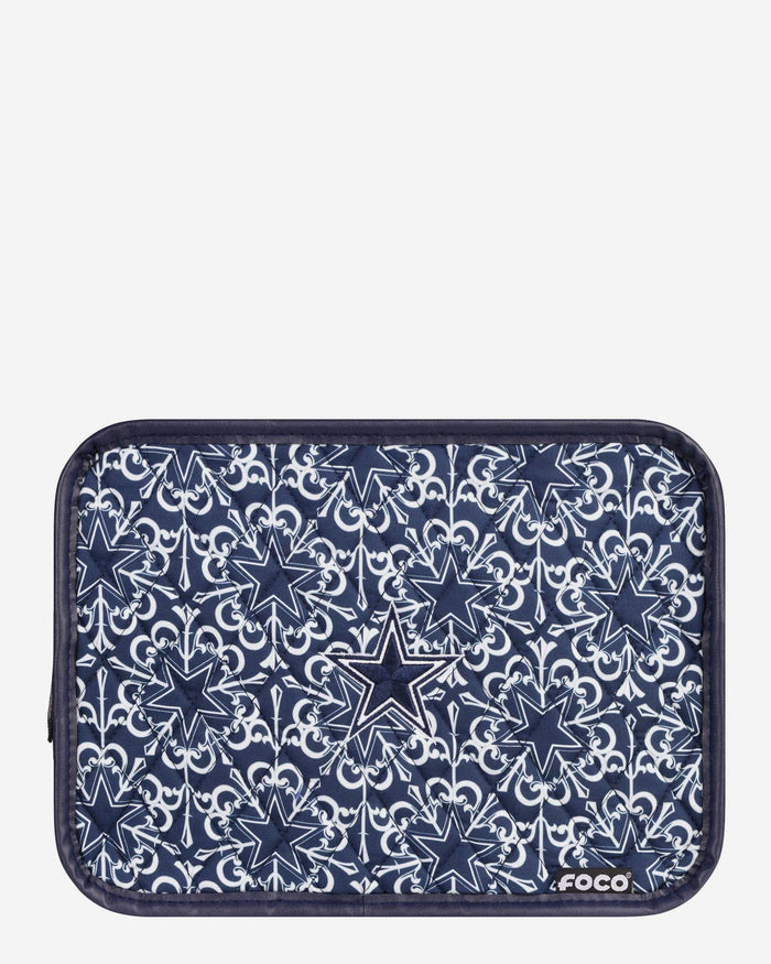 Dallas Cowboys Quilted Printed Cosmetic Bag FOCO - FOCO.com