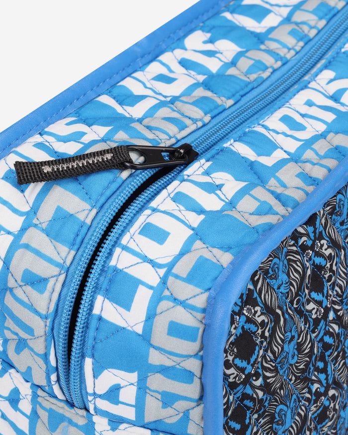 Detroit Lions Quilted Printed Cosmetic Bag FOCO - FOCO.com