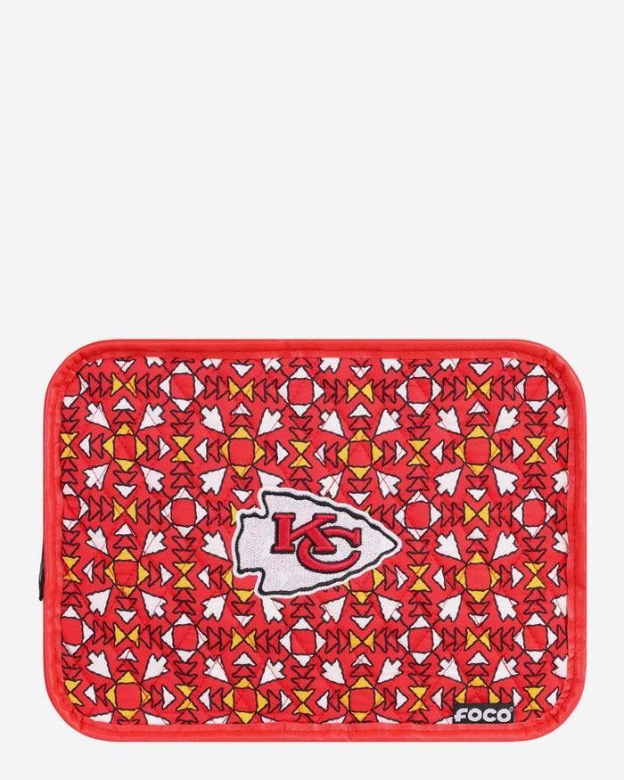 Kansas City Chiefs Quilted Printed Cosmetic Bag FOCO - FOCO.com