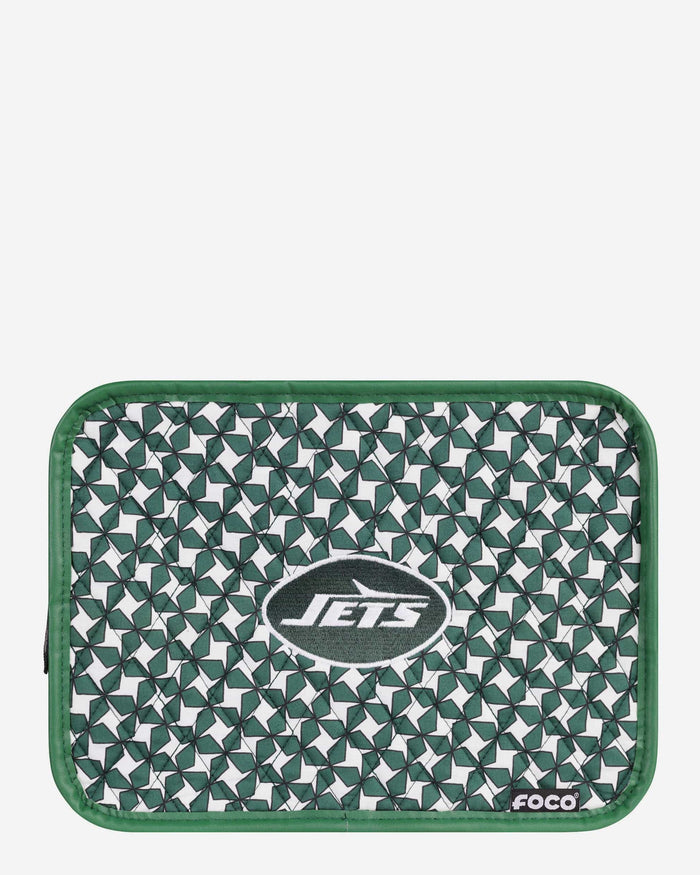 New York Jets Quilted Printed Cosmetic Bag FOCO - FOCO.com