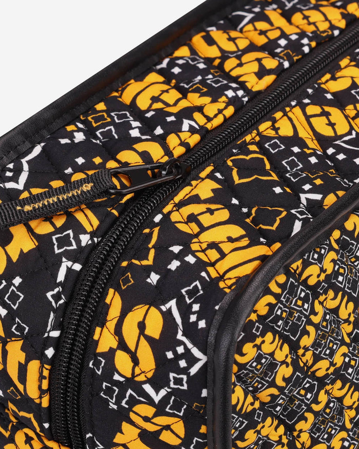 Pittsburgh Steelers Quilted Printed Cosmetic Bag FOCO - FOCO.com