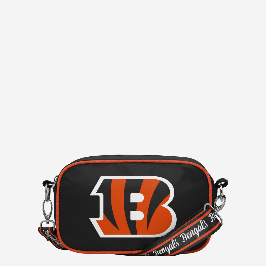 Cincinnati Bengals Team Logo Crossbody Bag FOCO - FOCO.com