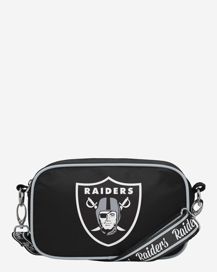Las Vegas Raiders Team Logo Crossbody Bag FOCO - FOCO.com